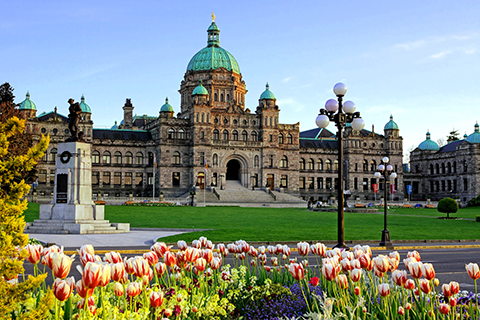 Victoria, B.C. Parliament Buildings